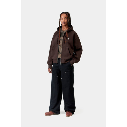 Carhartt WIP W' Hooded Casey Jacket - Palisander / Silver - Streetart.fr