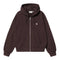 Carhartt WIP W' Hooded Casey Jacket - Palisander / Silver - Streetart.fr