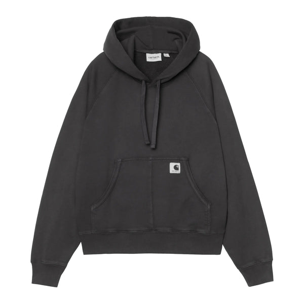 Carhartt WIP W' Hooded Hudson Sweatshirt - Chalk Wash - Streetart.fr
