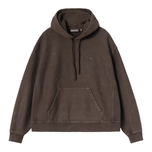 Carhartt WIP W' Hooded Lambert Sweat - Tobacco Moon Wash - Streetart.fr