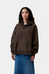 Carhartt Wip W' Hooded Lambert Sweat - Tobacco Moon Wash - I037151_47_FQ