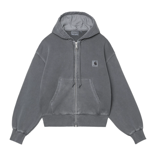 Carhartt WIP W' Hooded Nelson Jacket - Styx Garment Dyed - Streetart.fr