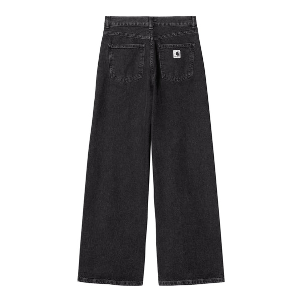 Carhartt WIP W' Jane Pant - Black Heavy Stone Wash - Streetart.fr