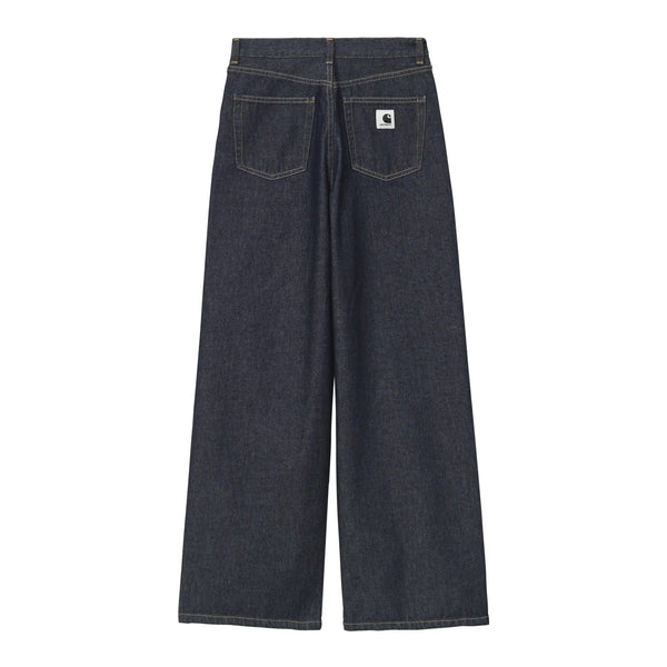 Carhartt WIP W' Jane Pant - Blue Rinsed - Streetart.fr