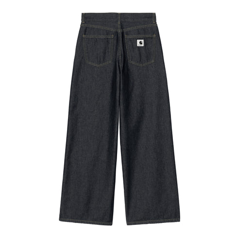 Carhartt WIP W' Jane Pant Pantlon - Blue Rinsed - Streetart.fr