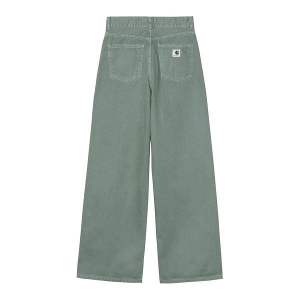 Carhartt WIP W' Jane Pant Pantlon - Velvet Green Stone Dyed - Streetart.fr