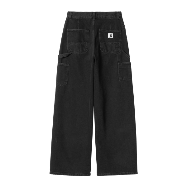 Carhartt WIP W' Jens Pant - Black Stone Washed - Streetart.fr