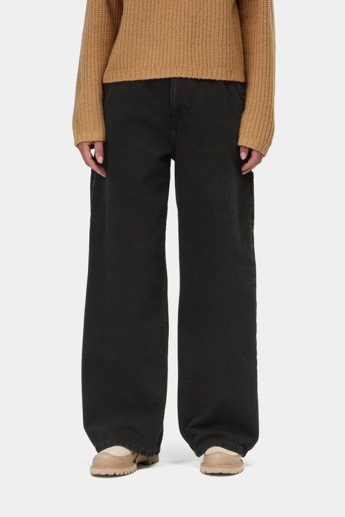Carhartt Wip W' Jens Pant - Black Stone Washed - I036599_89_06