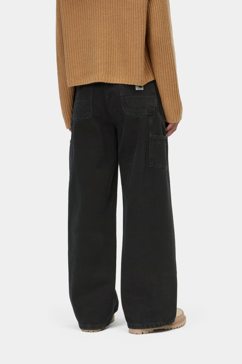 Carhartt Wip W' Jens Pant - Black Stone Washed - I036599_89_06