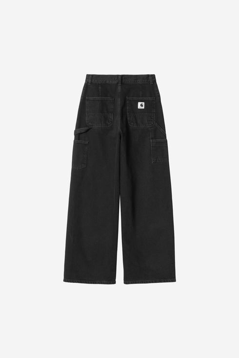 Carhartt Wip W' Jens Pant - Black Stone Washed - I036599_89_06