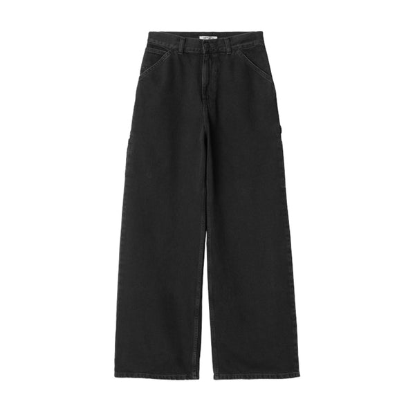 Carhartt Wip W' Jens Pant Pantlon - Black Stone Washed - Streetart.fr