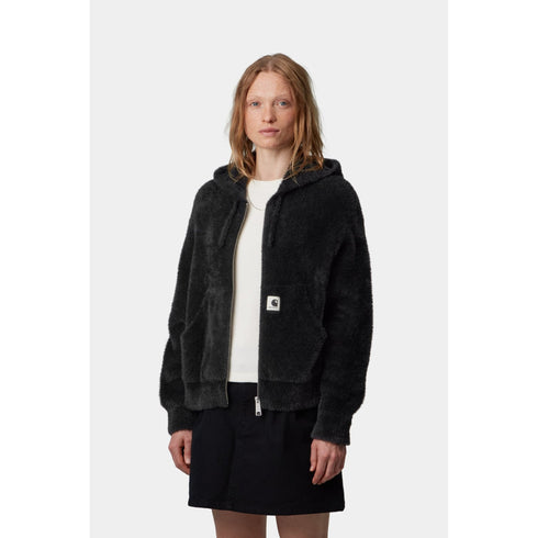 Carhartt WIP W' Maine Active Sweater Jacket - Black - Streetart.fr