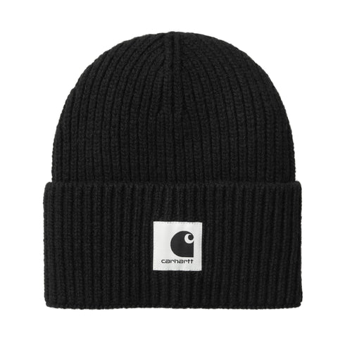 Carhartt WIP W' Mira Beanie - Black - Streetart.fr