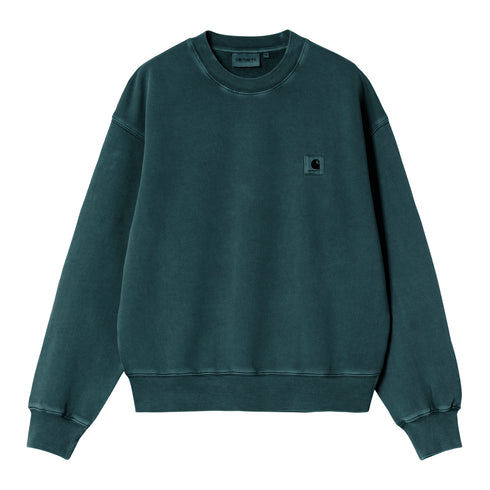Carhartt WIP W' Nelson - Deep Lagoon Garment Dyed - Streetart.fr
