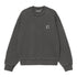 Carhartt WIP W' Nelson Sweatshirt - Black Garment Dyed - Streetart.fr