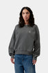 Carhartt Wip W' Nelson Sweatshirt - Black Garment Dyed - I029537_89_GD