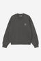 Carhartt Wip W' Nelson Sweatshirt - Black Garment Dyed - I029537_89_GD