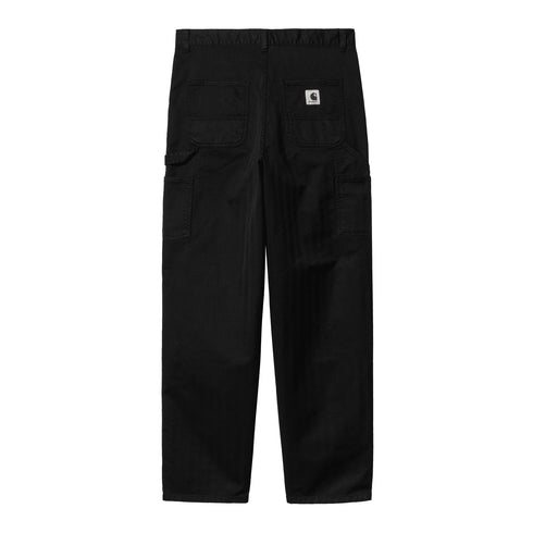 Carhartt WIP W' Norris Single Knee Pant Black Garment Dyed - Streetart.fr