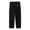 Carhartt WIP W' Norris Single Knee Pant Black Garment Dyed - Streetart.fr