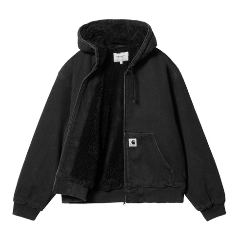 Carhartt Wip W' Og Active Jacket Black Stone Washed - I032240_89_06
