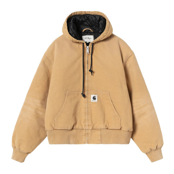 Carhartt WIP W' Og Active Jacket - Wip Dusty H Stone Canvas - Streetart.fr