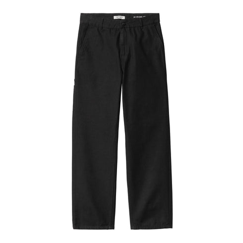 Carhartt WIP W' Pierce Pant Straight Black Rinsed - Streetart.fr