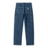 Carhartt WIP W' Pierce Pant Straight Blue Stone Washed - Streetart.fr
