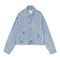 Carhartt WIP W' Rylan Jacket - Raylan Stripe Blue Stone Bleached - Streetart.fr