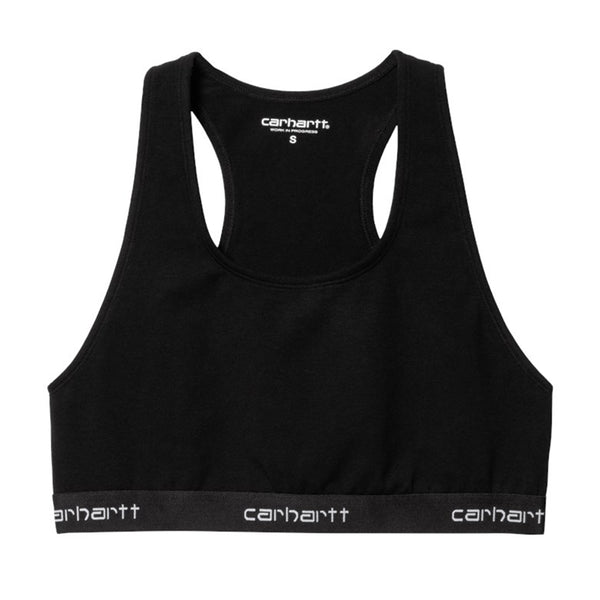 Carhartt Wip W' Script Racer Tank Debardeur - Black - Streetart.fr