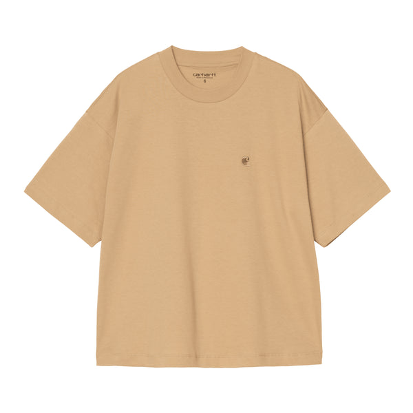 Carhartt WIP W' S/S Chester - Dusty H Brown - Streetart.fr