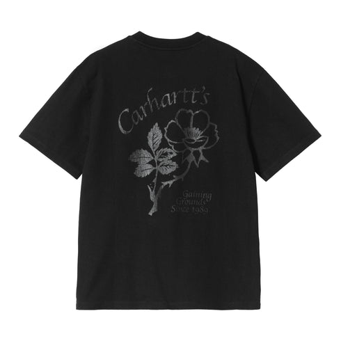 Carhartt WIP W' S/S Flourish - Black - Streetart.fr