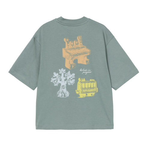 Carhartt WIP W' S/S Forma - Velvet Green - Streetart.fr