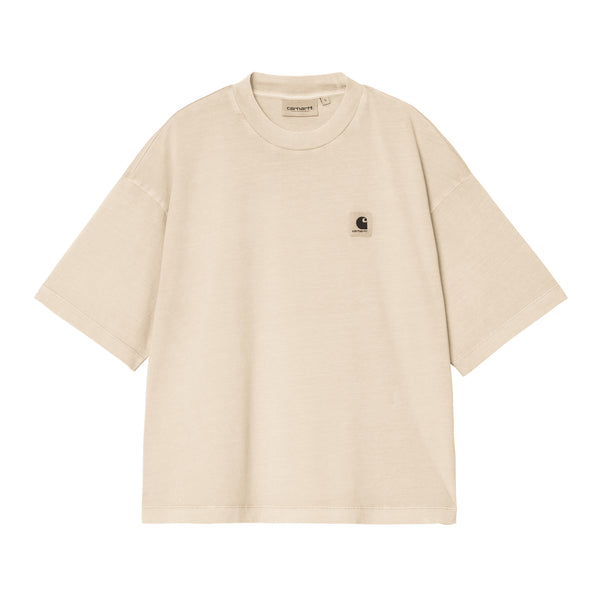 Carhartt WIP W' S/S Nelson - Fleur De Sel Garment Dyed - Streetart.fr