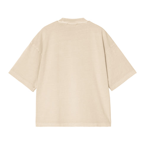 Carhartt WIP W' S/S Nelson - Fleur De Sel Garment Dyed - Streetart.fr