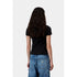 Carhartt WIP W' S/S Small Heart Patch T-Shirt - Black / Black - Streetart.fr