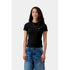 Carhartt WIP W' S/S Small Heart Patch T-Shirt - Black / Black - Streetart.fr