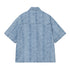 Carhartt WIP W' S/S Snake Lovilia Shirt - Snake Camo Blue Bleached - Streetart.fr