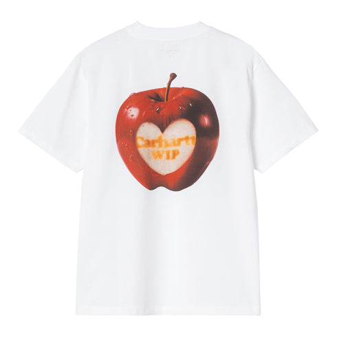 Carhartt WIP W' S/S Spoiled - White - Streetart.fr