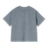 Carhartt Wip W' S/s Torion T-shirt - Office Blue Grind Wash - Streetart.fr
