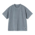Carhartt Wip W' S/s Torion T-shirt - Office Blue Grind Wash - Streetart.fr