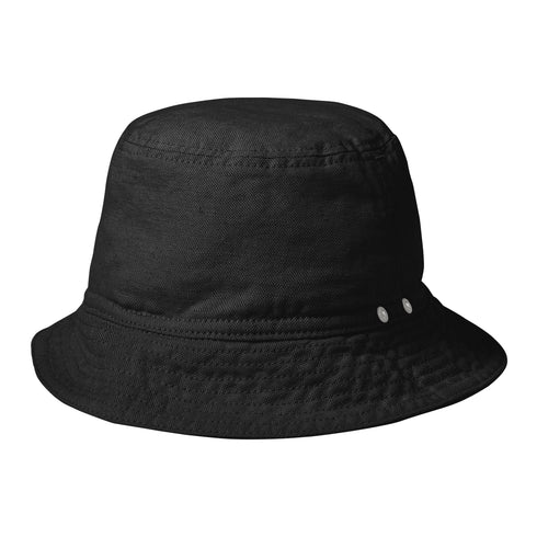 Carhartt WIP Walter Bucket Hat Black Rinsed - Streetart.fr
