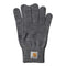 Carhartt WIP Watch Gloves - Dark Grey Heather - Streetart.fr
