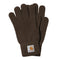 Carhartt WIP Watch Gloves - Tobacco - Streetart.fr