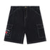 Cash Only Atheltic Denim Shorts - Washed Black - Streetart.fr