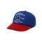Cash Only Athletic 6 Panel Cap Casquette - Royal Blue / Cherry - Streetart.fr
