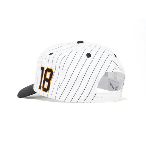 Cash Only Ballpark 6 Panel Cap Casquette - White - Streetart.fr