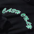 Cash Only Felt Applique Logo Pullover Sweat A Capuche - Black - Streetart.fr
