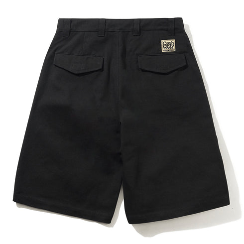 Cash Only Halfway Shorts - Black - Streetart.fr