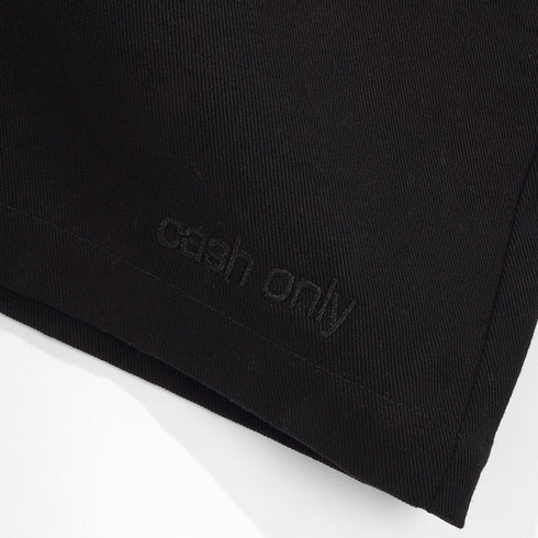 Cash Only Halfway Shorts - Black - Streetart.fr