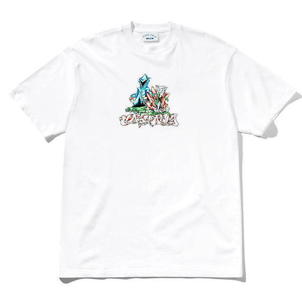 Cash Only Reaper T-Shirt - White - Streetart.fr